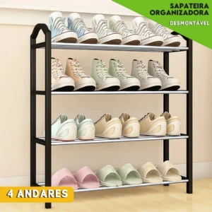 organizadores de sapatos para organizar a casa