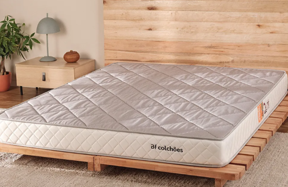 colchão de espuma D33 tamanho casal com firmeza intermediária