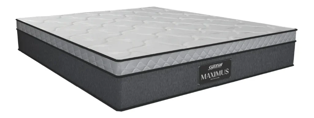 colchão de molas ensacadas tamanho queen para conforto durante o sono