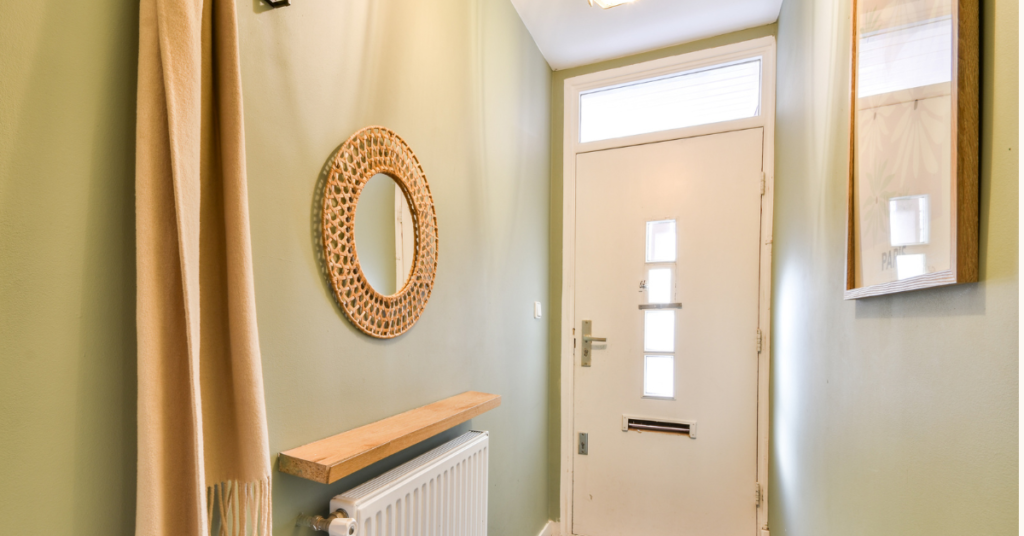 Espelho ideal para hall de entrada pequeno