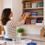 Como organizar potes e tampas na cozinha